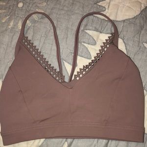 Track&Bliss mauve sports bra. size S